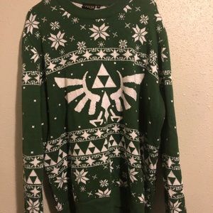 NWOT Official Nintendo Zelda ugly xmas sweater